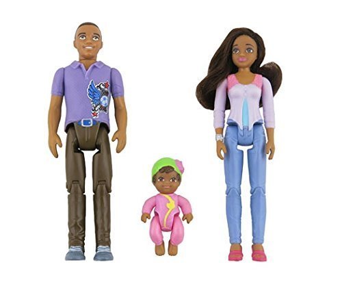 Fisher Price Loving Family African American Mom, Dad and Baby