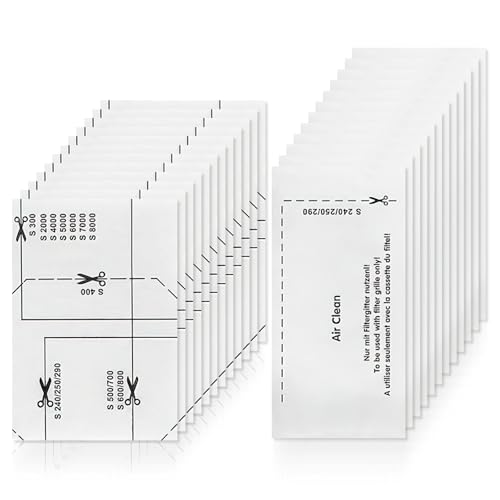 24 Stück Set Staubsauger Filter für Miele Staubsauger...