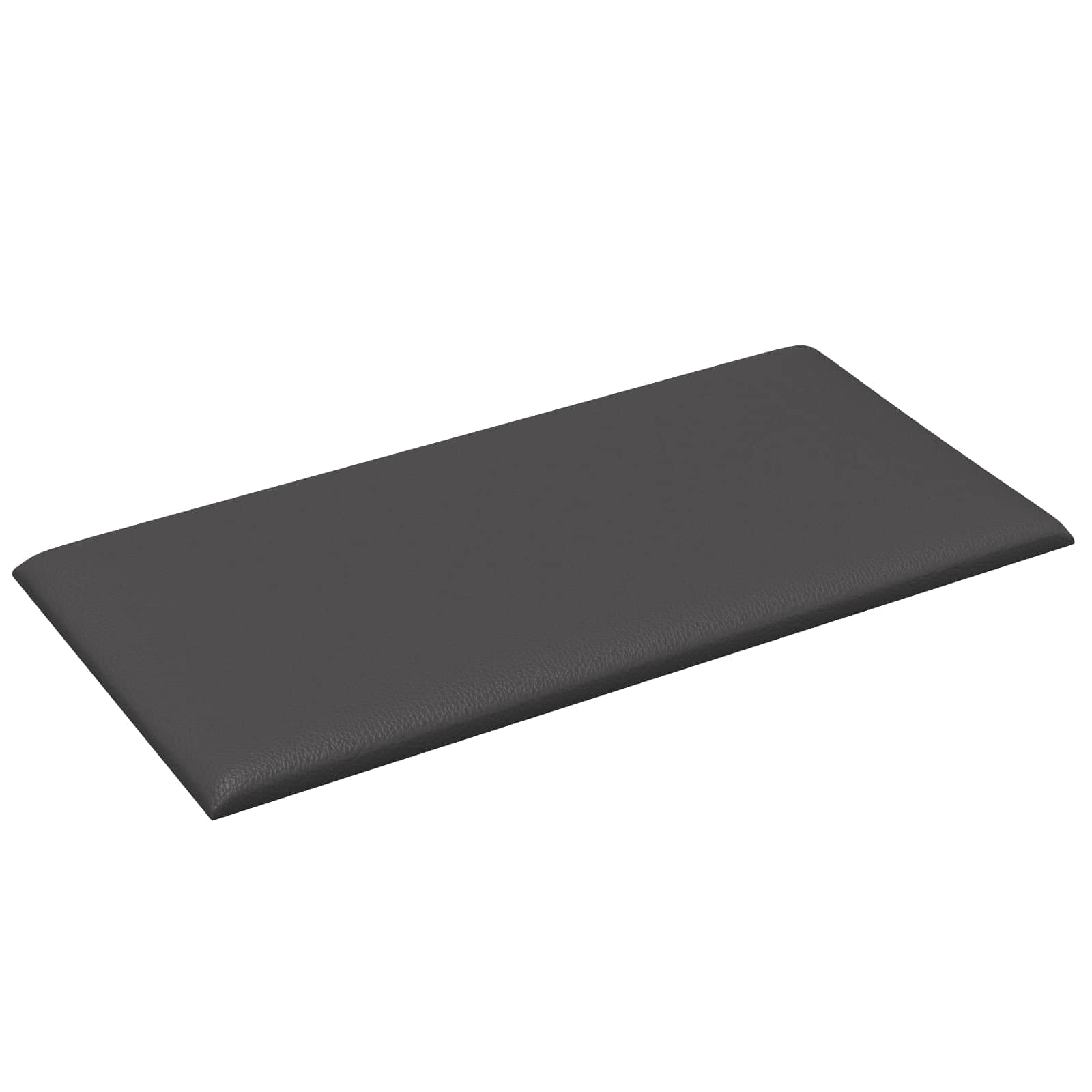 Juego de 12 cabezales de pared de tela gris de 30 x 15 cm, revestimiento de pared para dormitorio e interior, panel moderno para decoración, renovación y montaje
