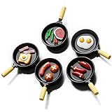 JADDSA Food Magnet 3D Resin Refrigerator Magnets Stickers Cute Magnets Kitchen Decoration,Decorative
