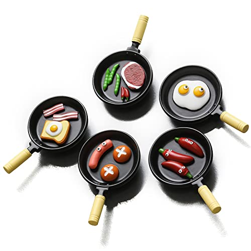 Jaddsa Food Magnet 3D Resin Refrigerator Magnets Stickers Cute Magnets Kitchen Decoration,Decorative Magnets With Double-Sided Stickers To Satisfy Any Panel. #TOP6