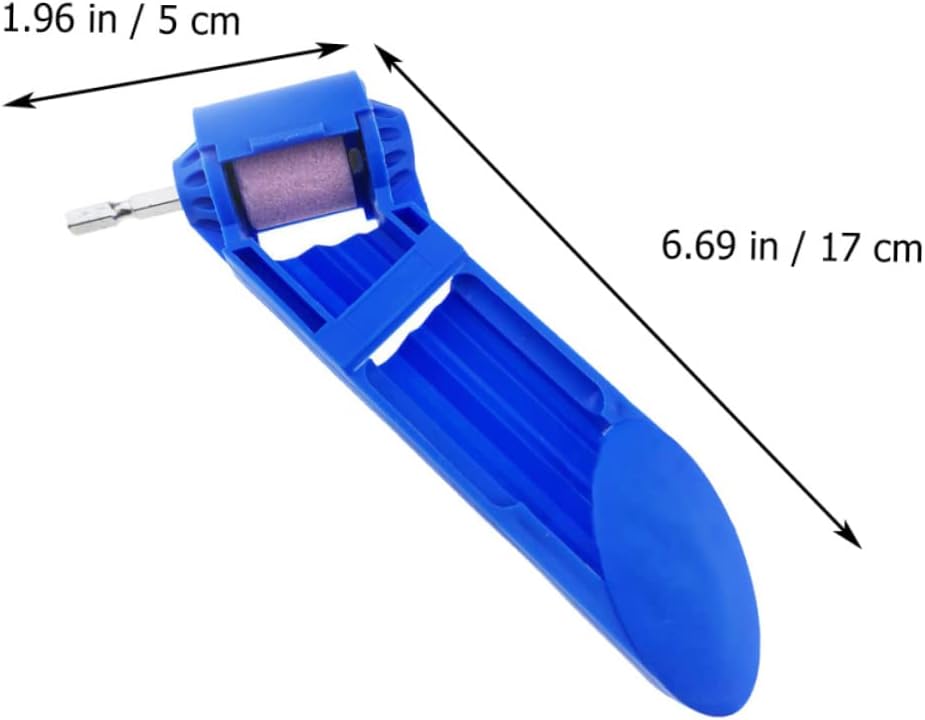 jojofuny Power Drill Bit Sharpener Set Multi-purpose Drill Portable Electric Drill Attachment Tool
