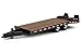 First Gear 1/50 Scale Diecast Collectible Black Beavertail Trailer (#50-3228)