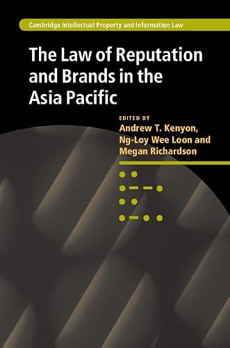 The Law of Reputation and Brands in the Asia Pacific