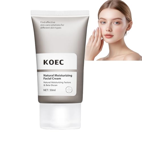 Natural Moisturizing Factors + HA,Daily Facial Moisturiser,Anti Aging Face Cream For Glowing Skin,Surface Hydration Formula,Skincare for Normal to Dry Skin(1 oz/ 30 ML)