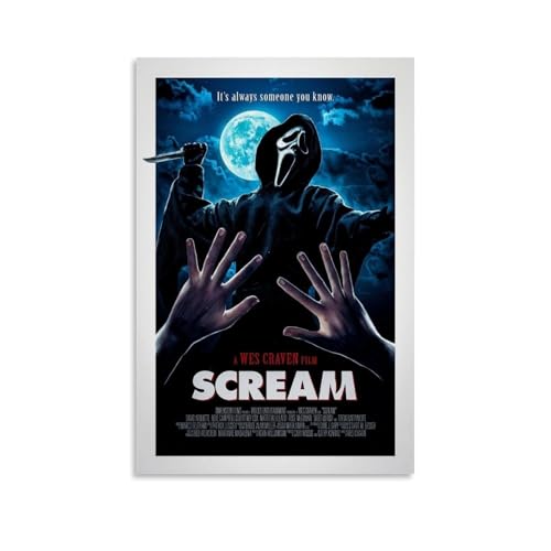 Poster Scream film d'horreur toile murale 50x75cm pour sublimer vos murs