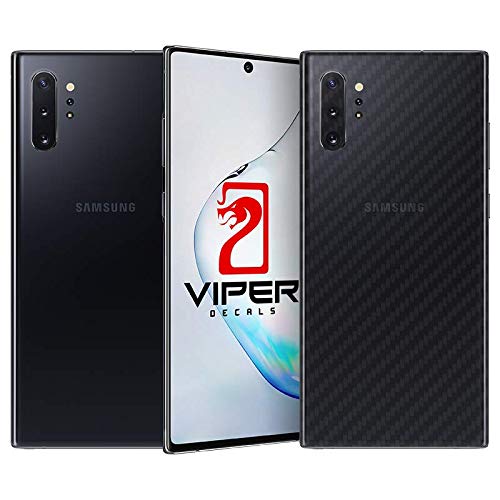 Skin Capa Adesiva para Galaxy Note 10 Plus - Fibra de Carbono Transparente | Proteja e Personalize s