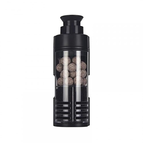 DONGKER MiniAquarium - Filtro de esponja pequeña para pecera con bolas de cerámica Bio-Media para cría…