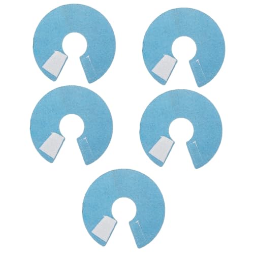 balacoo 5pcs Parrot Bite Collar Bird Neck Protector Soft Breathable Decorative Bird Collar for Recovery