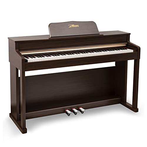 ZHRUNS Digital Piano, 88 Key Full Weighted Keyboard Piano,