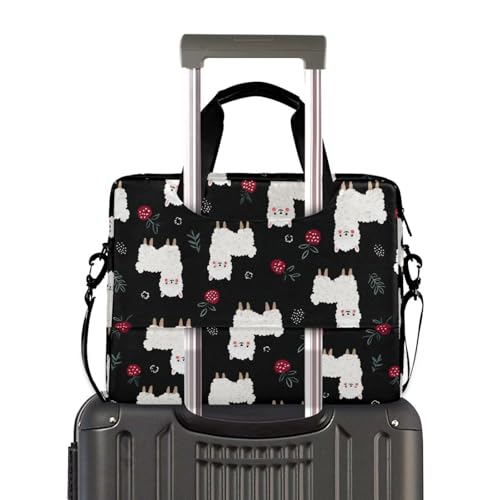 Bolso maletín para laptop 15.6 pulgadas con correa y asa miniatura 4
