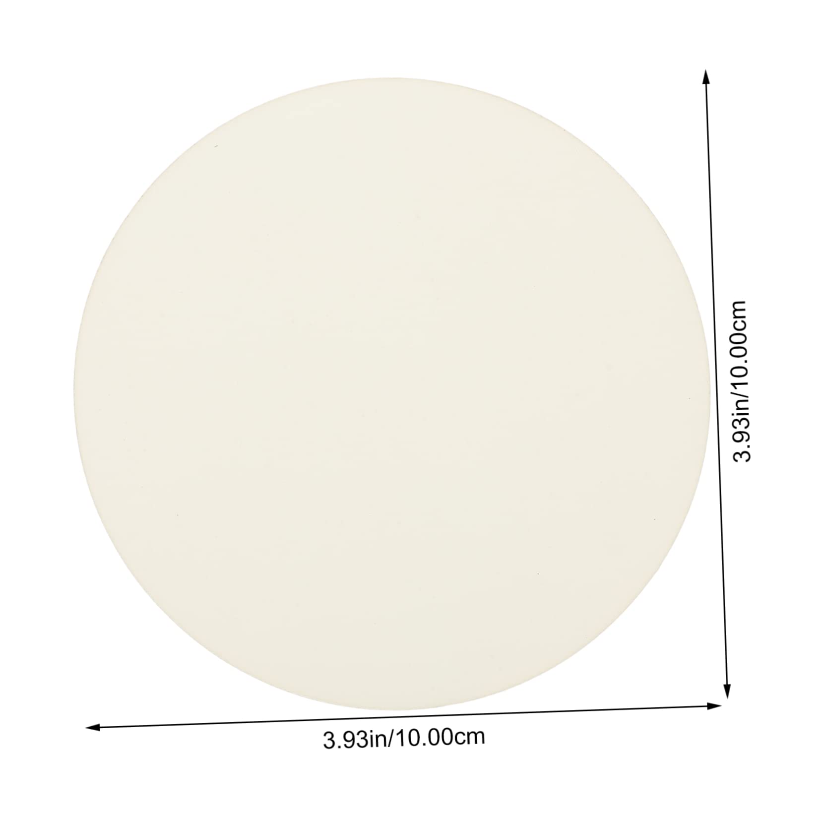 ERINGOGO Wooden DIY Cup Coasters Blanks Sublimation Ink Non-Slip Car Mat Coasters Set for Kitchen