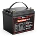 DR.PREPARE 12V 100Ah LiFePO4 Battery, Compact Size, 1280Wh Lithium Battery, with 100A BMS, Low & High Temp Protection, IP65, Easy-Fit Design for RV, Trailer, Marine, Off-Grid, Home Backup Power