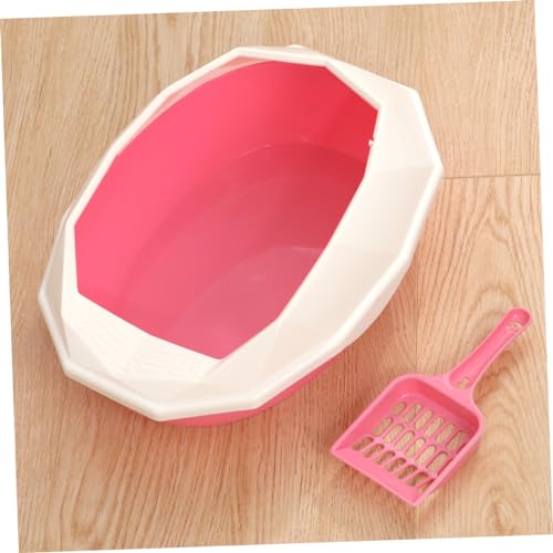 Angoily Caixas Bandeja De Areia Para Gatinhos Caixa De Areia Para Gatinhos Abertura Superior Cajas D