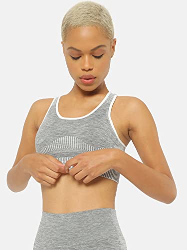 Image of CULT CultSport | Women's Slip-On Sports Bra | Seamless Technology Full-Coverage Sports Bra | Racerback Medium-Impact