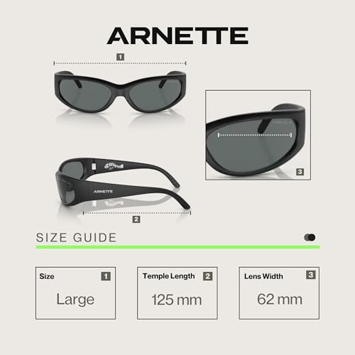 ARNETTE Catfish AN4302 Rectangular Sunglasses for Men for Women +BUNDLE with ACCESSORY EYEWEAR KIT3