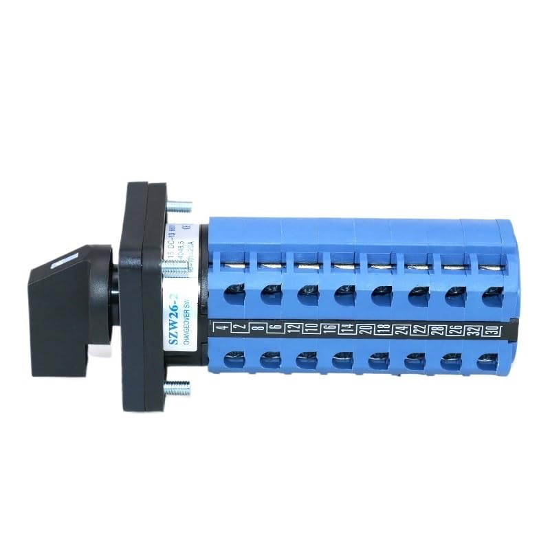 SZW26/LW26-20 8 Phases 32 Screws 8P ON-OFF-ON Panel 48mm 660V 20A