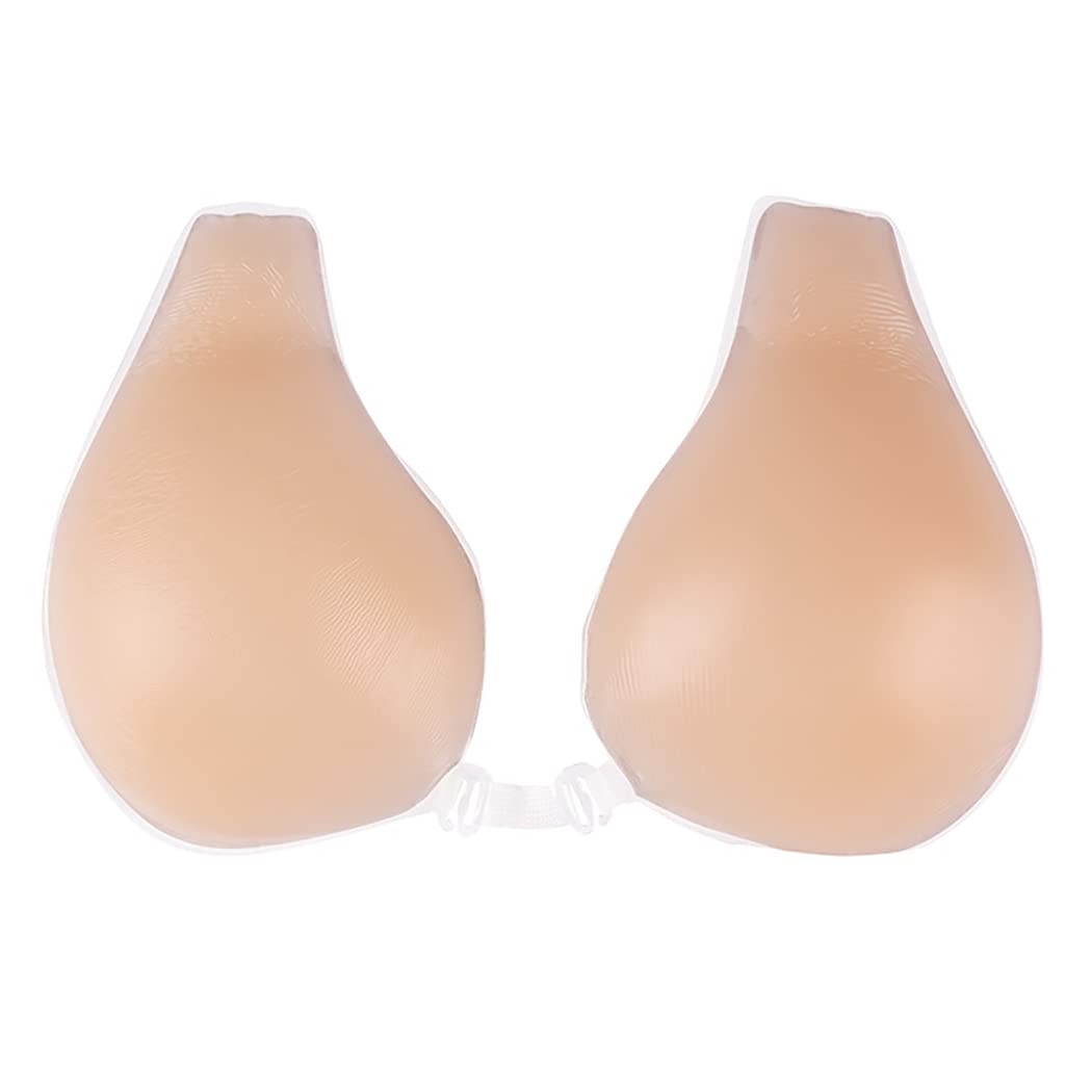 sowuno Nipple Cover Silicone Adhesive 1 Pair Creative Waterproof Breathable Versatile Push Up Bra Silicone Universal Washable Wedding-picture-10