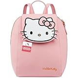 Get Trend Hello Kitty Sanrio Rucksack Damen Klein, Kunstleder Fashion Damenrucksack, City Bag & Daypack, Geschenk Idee (Rosa Hello Kitty)