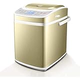 TWDYC Brotbackautomat Brotbackautomat aus Edelstahl, multifunktional, programmierbar, 19 Menüeinstellungen für Home Bakery