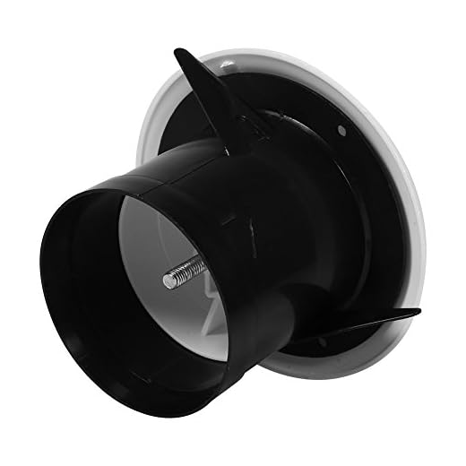 Válvula de Fornecimento de Exaustão do Difusor de Teto Ventilação de Ar Anemostato Tampa da Mangueira do Duto de Ventilação para Exaustão Interna, Redução de Ruído e Decoração