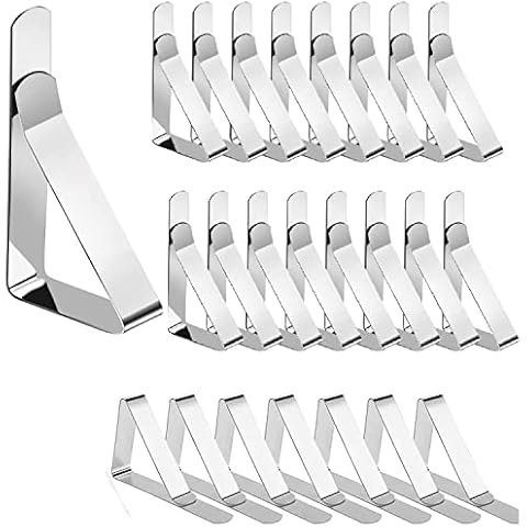 LAOLINGSY Heavy Duty Table Cloth Clips Cover