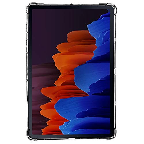Sffine Clear Case For Samsung Galaxy Tab S8 2022 And Galaxy Tab S7 2020 Tablet,[Thick Corner] Transparent Thin Slim Soft Flexible Tpu Gel Silicone Protective Case Cover For Galaxy Tab S8/S7 11 Inch #TOP7