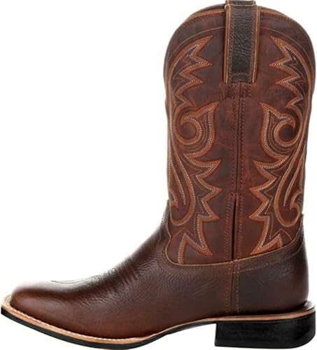 Cowboy Stiefel für Herren mit klassischem Design in Braun