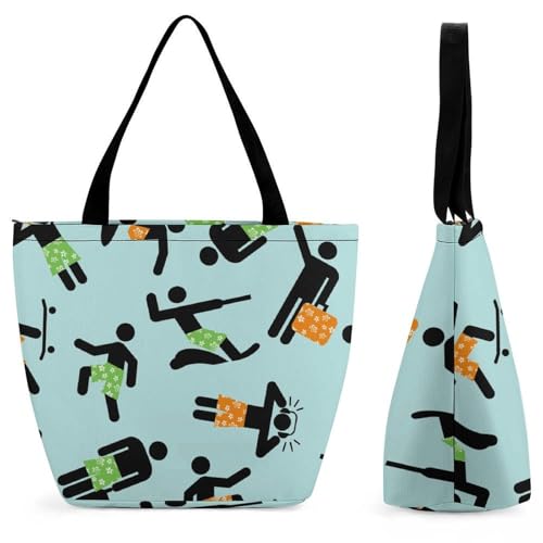 Sac à main pour femme musique sports grand format 28.5x18x32.5cm