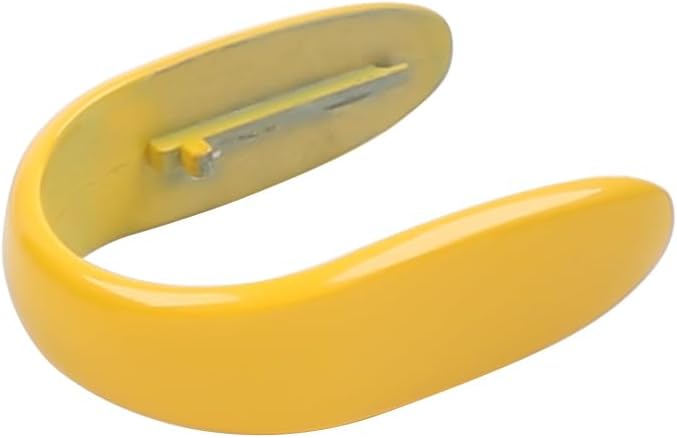 Key Fob Cover Shell Car Accessories metal U-shaped Key Case for Mini Cooper 3rd Gen F54 F55 F56 F57 F60 2014-2023 (Yellow), Medium image 3