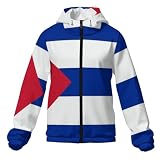 peiyeety Herren-Windjacke, Größen S-6XL (Übergrößen), Reißverschlussjacke mit Kapuze, langärmeliger Herren-Windmantel mit Kapuze