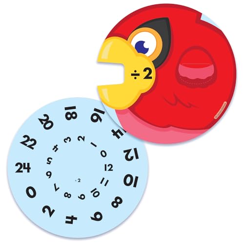 Carson Dellosa Set of Division EZ Spin Wheels