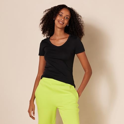 2-Pack Women's V-Neck T-Shirts - Slim Fit
