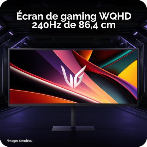 LG 34G630A B écran plat de PC 86 4 cm 34 3440 x 1440 pixels Wide Quad HD LCD Neuf - vue 5