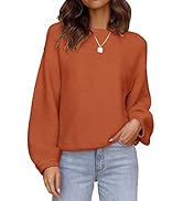 ZESICA - Suéter De Manga Larga Y Cuello Alto Para Mujer, Blusa De Punto Acanalado Y Ajustado