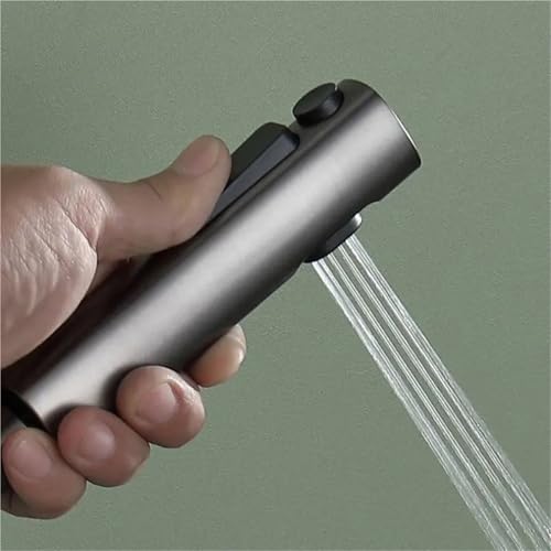 Douchette WC bidet à main ABS G1/2 avec double jet réglable pour salle de bain - 5