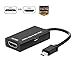 Micro USB to HDMI Adapter, MHL to HDMI HDTV Converter Cable for Android Samsung Smart Phone & Tablet, Support 1080P High Resolution