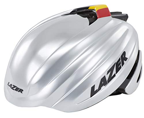 2015 Lazer Mens Z1 Fast Helmet Black / Silver Large 58-61cm