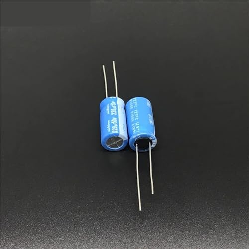 Condensateur 220 µF 50 V haute fiabilité en aluminium pour circuits de précision