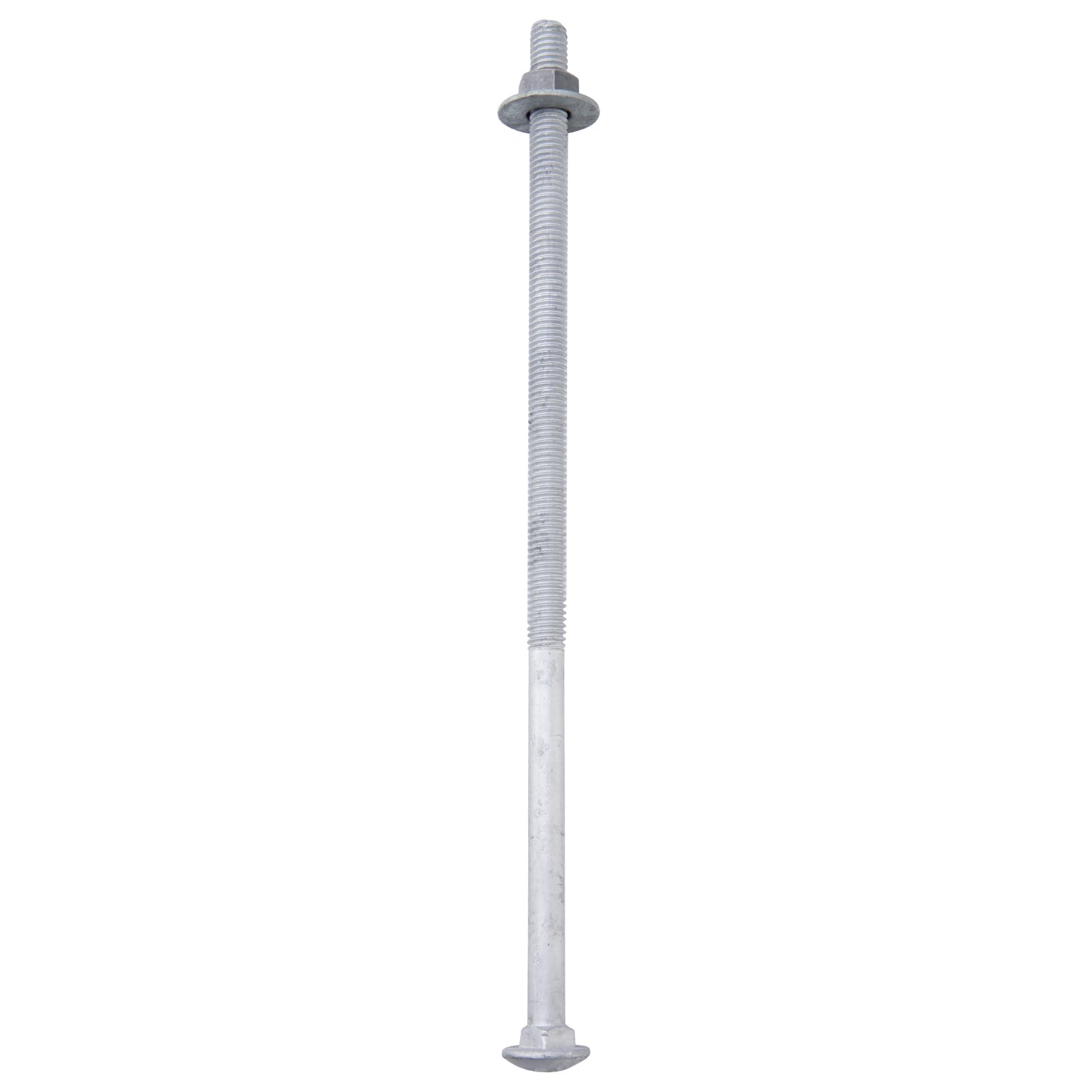 Galvanized Carriage Bolts - 25 Pack 1/2" x 9" -5