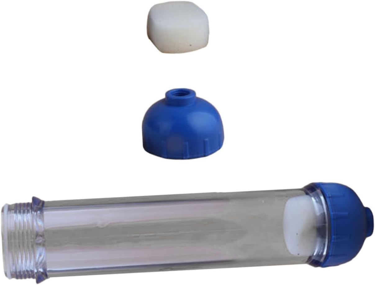 Inline Water Purifier Filter Housing Thick Shell for DIY Filling Water Filter Bottle for Home Use Compatible Aquatic Plants