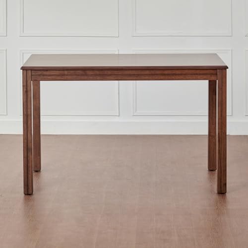 Image of Home Centre | Montoya 4-Seater Dining Table | Engineered Wood | Brown | 1 Year Warranty