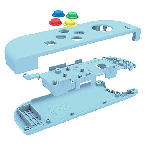 [Update Version] NS Joycon Handheld Controller Housing DIY Replacement Shell Case for Nintendo Switch Joy-Con (L/R) Without Electronics
