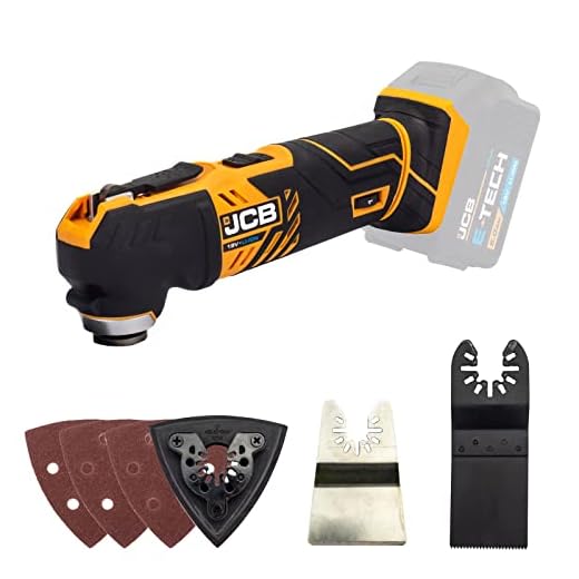 Versatile JCB 18V Cordless Multi Tool