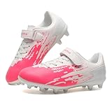 Kids Soccer Cleats Boys Girls Athletic Outdoor Youth Football Shoes Running & Training Lightweight Baseball Shoes(Little Kid/Big Kid)