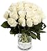 Rosenstrauß: 40 Weiße Rosen, Frische Floristen Qualität, 40-50cm Durchmesser, Blumenversand