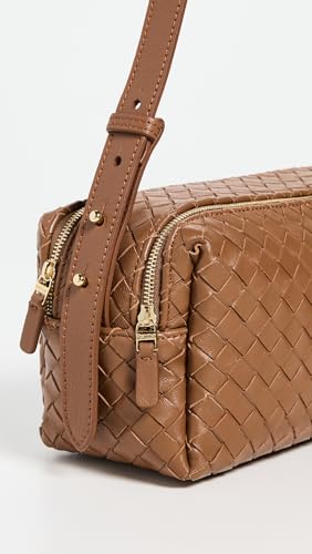 Women's Trousse Woven Leather Shoulder Bag4