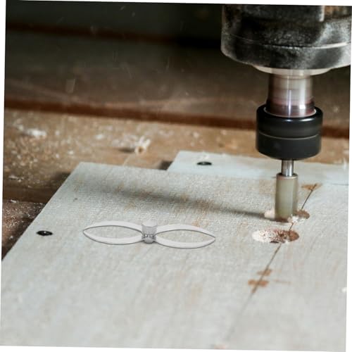 Calibrador de doble extremo para grosor de cuencos, calibre para torneado de madera exterior miniatura 5