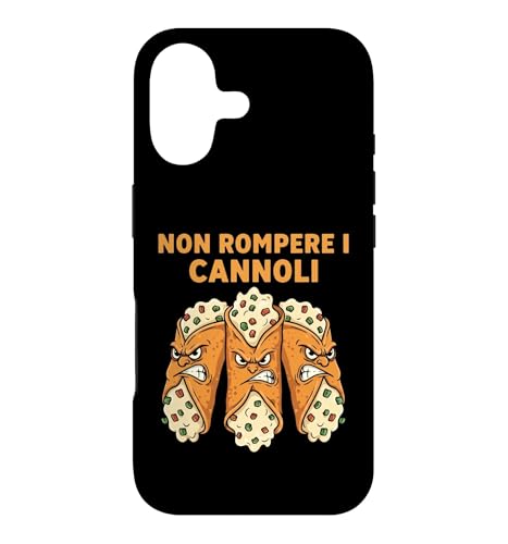 �m�������y�� I Cannoli Divertente cartone animato di cibo �X�}�z�P�[�X iPhone 17 �p