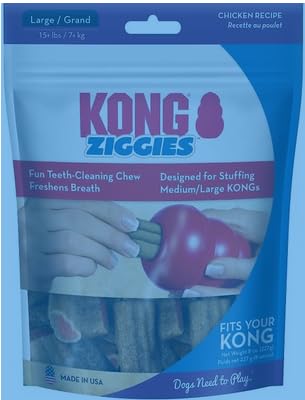 PET SUPPLIES ONLINE Kong Stuff'N Ziggies Large Dog Treat, 8-Ounce